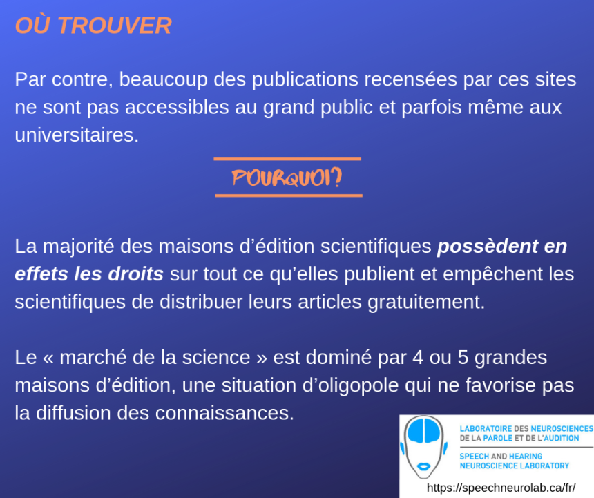 Source Scientifque Sources scientifiques – Speechneurolab