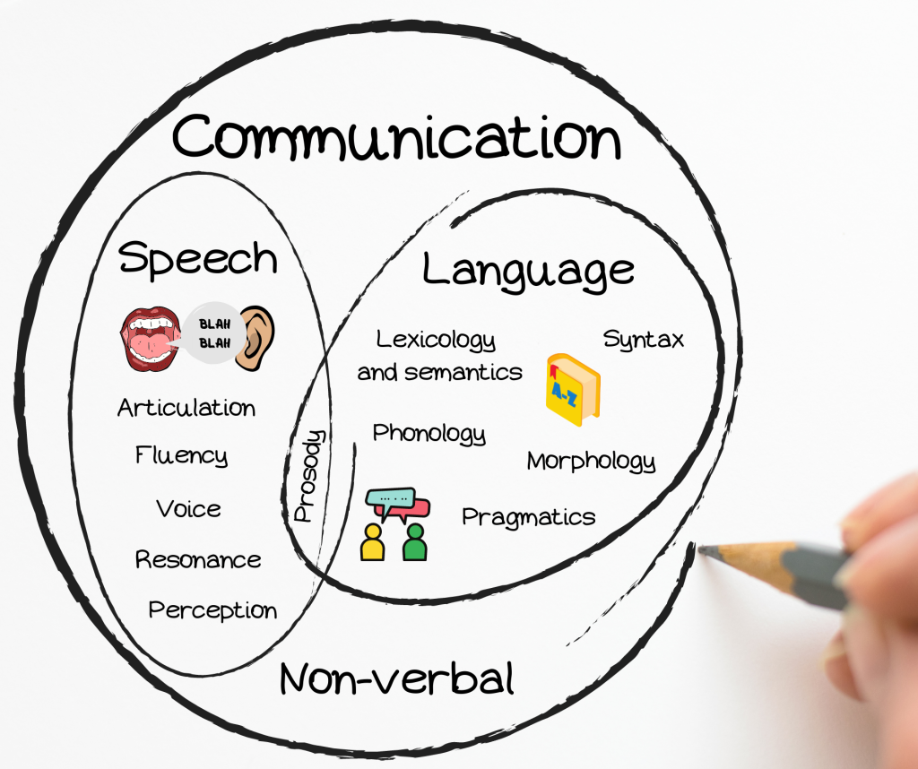Difference between speech, language and communication – Speechneurolab